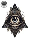 tatouage-temporaire-triangle-cou-design-tendance tatouage-temporaire-triangle-cou-design-tendance