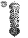 tatouage-temporaire-scandinave-pour-mollet-motif-exclusif