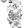 tatouage-temporaire-avant-bras-dame-rose-plante-subtile tatouage-temporaire-avant-bras-dame-rose-plante-subtile