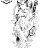 tatouage-temporaire-bras-renard-mode
