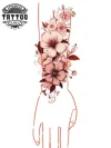 tatouage-ephemere-manchette-florale-elegance-fleurie tatouage-ephemere-manchette-florale-elegance-fleurie