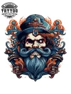 tatouage-temporaire-epaule-old-school-style-retro tatouage-temporaire-epaule-old-school-style-retro