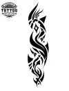 tatouage-temporaire-tribal-pour-jambe-design-exclusif tatouage-temporaire-tribal-pour-jambe-design-exclusif