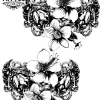 tatouage-temporaire-cheville-dame-fleur-de-lys-raffine-et-tendance