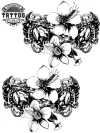 tatouage-temporaire-cheville-dame-fleur-de-lys-raffine-et-tendance
