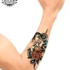 tatouage-avant-bras-ephemere-tete-de-mort-realiste tatouage-avant-bras-ephemere-tete-de-mort-realiste