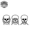 tatouage-ephemere-tete-de-mort-sagesse-durable-stylé tatouage-ephemere-tete-de-mort-sagesse-durable-stylé