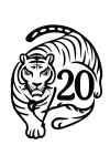 Tatouage Tigre Majestueux Tribal Tatouage Tigre Majestueux Tribal