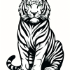 Tatouage Tigre Sauvage et Tribal Tatouage Tigre Sauvage et Tribal