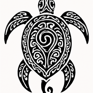 Tatouage Tortue Maori Traditionnelle Tatouage Tortue Maori Traditionnelle
