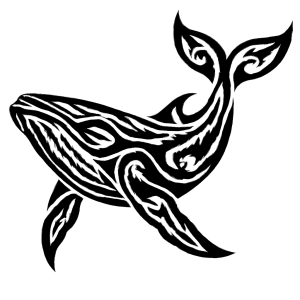 Tatouage Tribal Baleine Contours Bold Tatouage Tribal Baleine Contours Bold