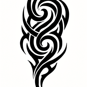 Tatouage Tribal Blanc Contours Nets Tatouage Tribal Blanc Contours Nets
