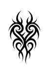 Tatouage Tribal Contours Fluides tatouage-tribal-contours-fluides