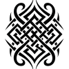 Tatouage Tribal Dynamique Symétrique