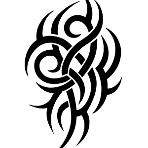 Tatouage tribal entrelacs organiques Tatouage tribal entrelacs organiques