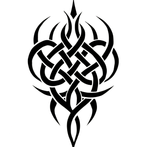 Tatouage Tribal Épuré Symétrique Tatouage Tribal Épuré Symétrique