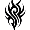 Tatouage tribal fond blanc intact Tatouage tribal fond blanc intact