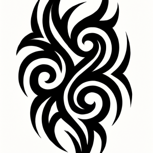Tatouage Tribal Garçons Contours Fluides Tatouage Tribal Garçons Contours Fluides