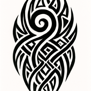 Tatouage Tribal Géométrique Élégant Tatouage Tribal Géométrique Élégant