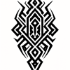 Tatouage Tribal Géométrique Épuré tatouage-tribal-géométrique-épuré