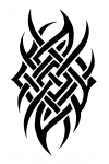 Tatouage Tribal Géométrique Noir Tatouage Tribal Géométrique Noir