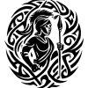 Tatouage Tribal Guerrier Stylisé tatouage-tribal-guerrier-stylise