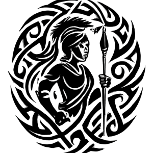 Tatouage Tribal Guerrier Stylisé tatouage-tribal-guerrier-stylise
