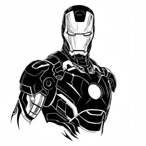 Tatouage Tribal Iron Man Puissant tatouage-tribal-iron-man-puissant