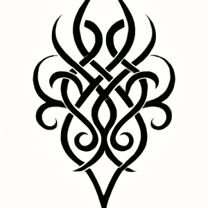 Tatouage Tribal Lignes Entrelacées Tatouage Tribal Lignes Entrelacées