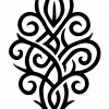 Tatouage Tribal Lignes Entrelaçées Tatouage Tribal Lignes Entrelaçées