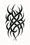 Tatouage Tribal Motifs Entrelacés Tatouage Tribal Motifs Entrelacés