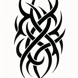 Tatouage Tribal Motifs Entrelacés Tatouage Tribal Motifs Entrelacés
