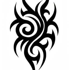 Tatouage Tribal Personnage Central Tatouage Tribal Personnage Central