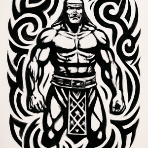 Tatouage Tribal Personnage Imposant tatouage-tribal-personnage-imposant