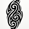 Tatouage Tribal Spirales Modernes Tatouage Tribal Spirales Modernes