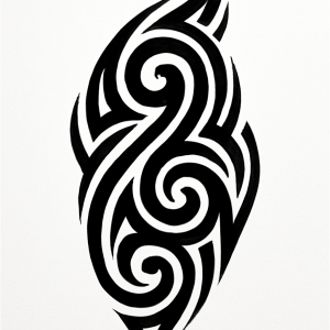 Tatouage Tribal Spirales Modernes Tatouage Tribal Spirales Modernes