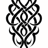 Tatouage Tribal Symétrie Audacieuse Tatouage Tribal Symétrie Audacieuse