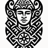 Tatouage Tribal Symétrie Géométrique Tatouage Tribal Symétrie Géométrique