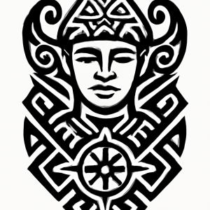 Tatouage Tribal Symétrie Géométrique Tatouage Tribal Symétrie Géométrique