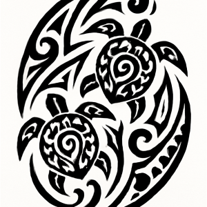 Tatouage Tribal Tortues Centralisées tatouage-tribal-tortues-centralisees